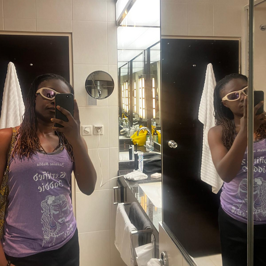 Certfied Baddie Sports Vest - Modelled by Lavz + Dear Annie