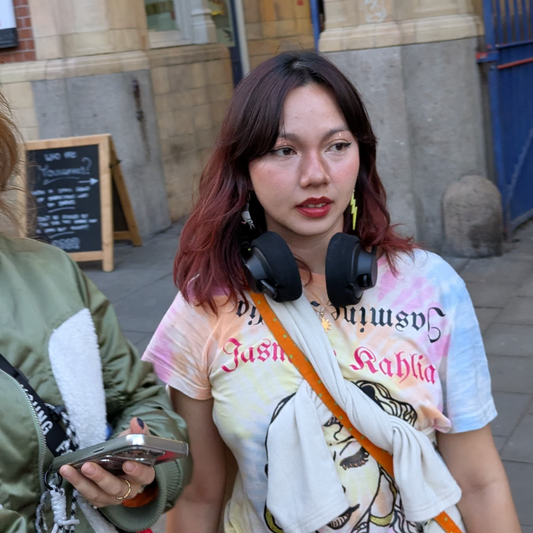 Jasmine Kahlia Tie-Dye T Shirt - Modelled by So Sha