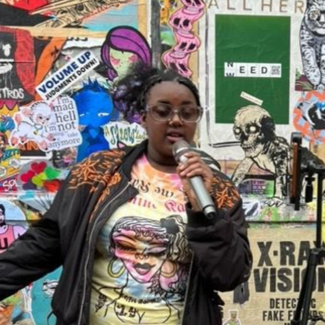 Jasmine Kahlia Tie-Dye T Shirt - Modelled by So Sha