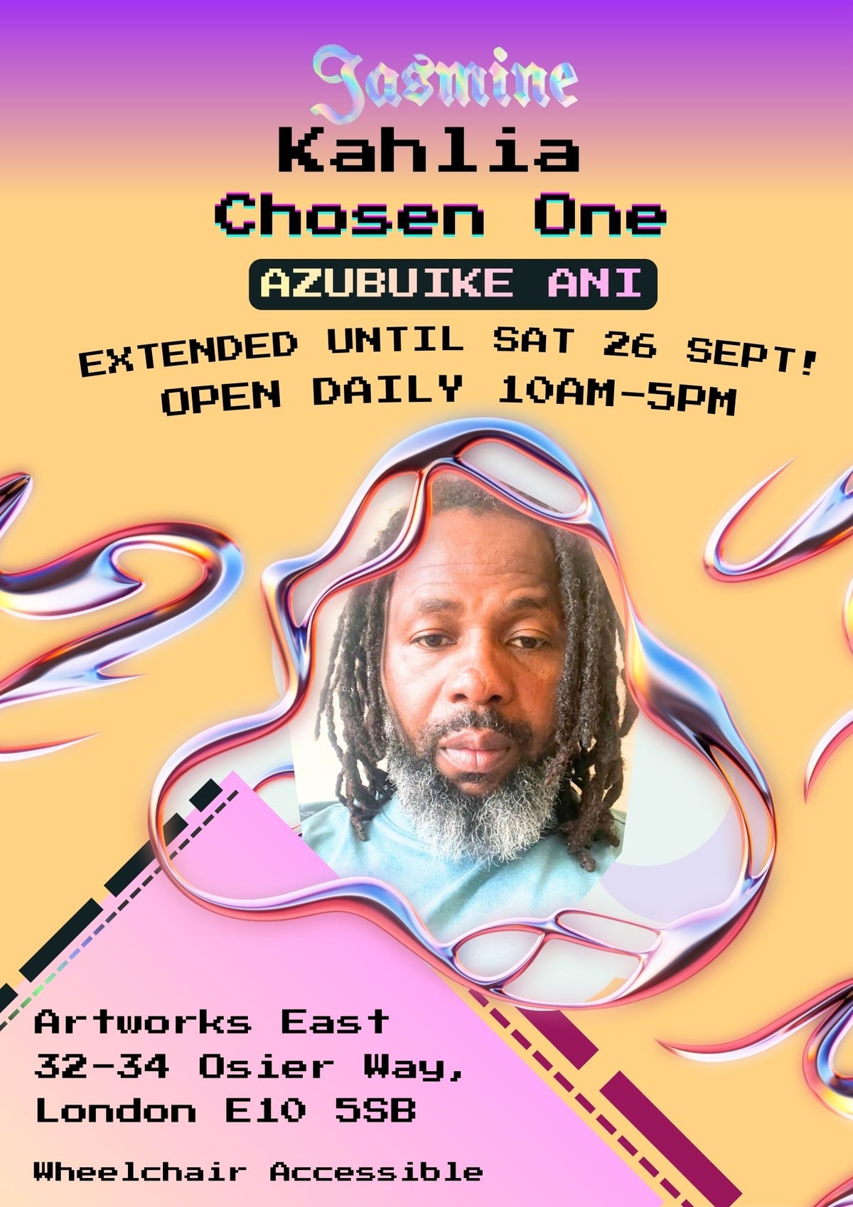 Chosen One Extended until 26 Sept - Jasmine Kahlia