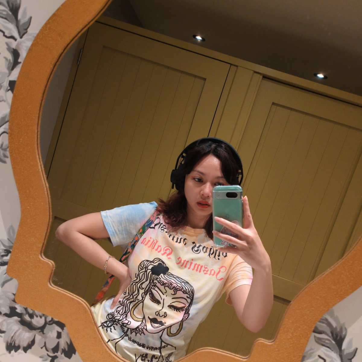 Jasmine Kahlia Tie-Dye T Shirt - Modelled by So Sha