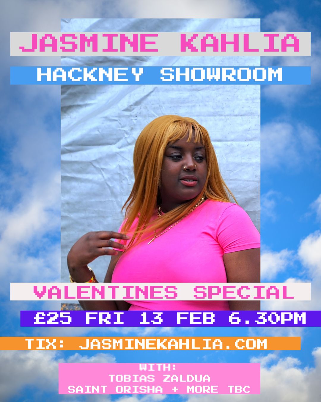 Jasmine Kahlia Valentines Special - Hackney Showroom